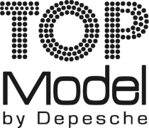 topmodel logo grau